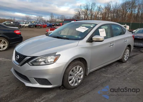 2016 Nissan Sentra S из США, поврежденный, VIN 3N1AB7AP6GY293814